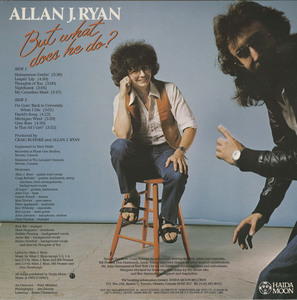 Allan j ryan   but what does he do back