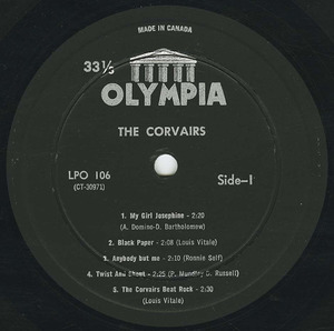 Corvairs   st label 01