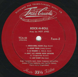 Hot jives rock n roll label 02