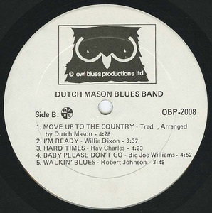 Dutch mason   the blues ain't bad label 02