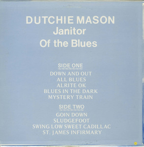 Dutch mason   janitor of the blues back