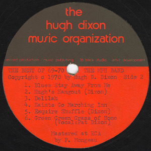 The hugh dixon music organization label 02