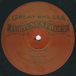 Great big sea   fortune's favour label 01
