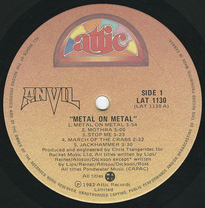 Anvil metal on metal nm label 01