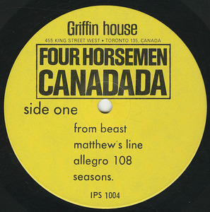Four horsemen   canadada label 01