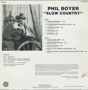 Phil boyer   slow country back