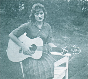 Debbie on guitar 1960272