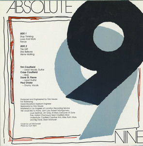 Absolute 9   st ep back