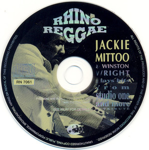 Mittoo  jackie   jackie mittoo and winston wright plays hits from studio one and more   a tribute  vol. 2 %282%29