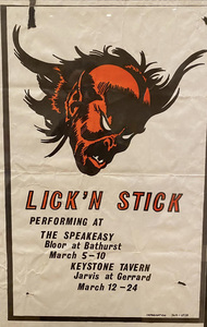 Lick n stick  poster