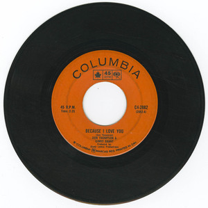 45 don dt thompson   ginny grant   because i love you vinyl 01