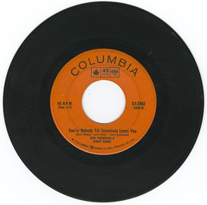 45 don dt thompson   ginny grant   because i love you vinyl 02