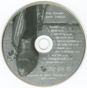 Cd gary comeau   the humger cd