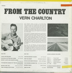 Vern charlton   from the country back