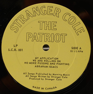 Stranger cole   the patriot label 01