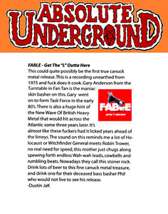 Fable absoluteunder