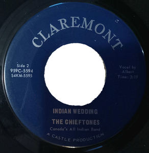 Chieftones %28canada's all indian band%29   running bear bw indian wedding %281%29