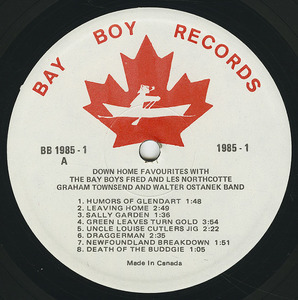 Bay boys   down home favourites label 02