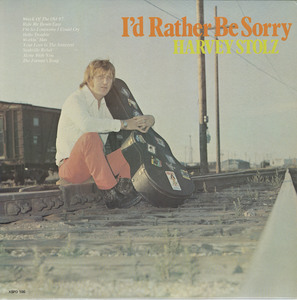 Harvey stolz   i'd rather be sorry front