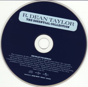 R. dean taylor   2001   the essential collection cd
