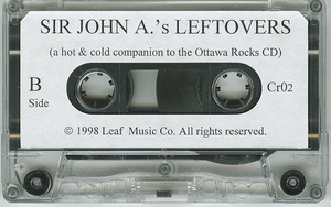 Cassette va sir john a.'s leftovers side 02