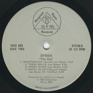 Syren   the one label 02