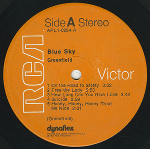 Barry greenfield   blue sky label 01