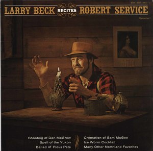 Larry beck   recites robert service front