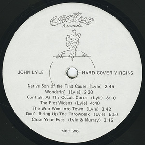 John lyle   hard cover virgins label 02