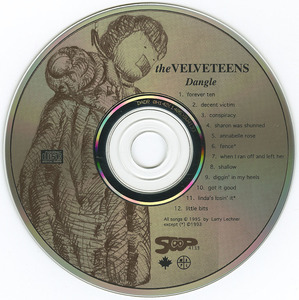 Cd velveteens dangle cd