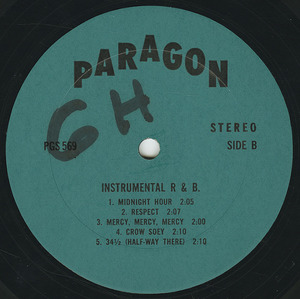 Majestics   instrumental r b %28paragon%29 label 02