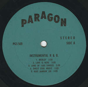 Majestics   instrumental r b %28paragon%29 label 01