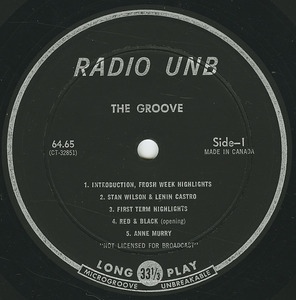 Va the groove 1964 65 %28radio unb 64.65%29 label 01