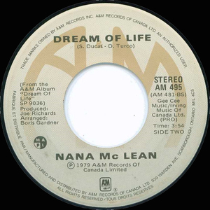 Nana mclean dream of life am