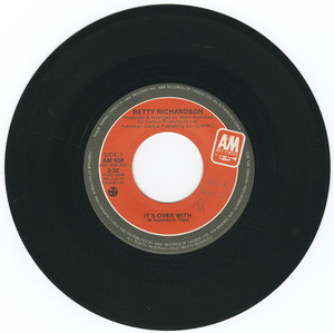 45 betty richardson   special love vinyl 01