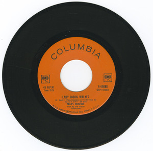 45 mars bonfire   lady moon walker bw in christina's arms vinyl 01