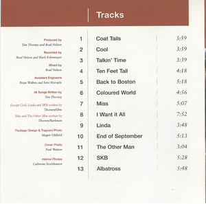 Cd tim thorney   extenuating circus dances back