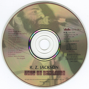 Cd r.z. jackson   unda de struggle cd