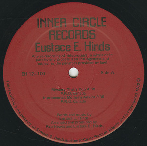 E.e. hinds   single's dance label 01