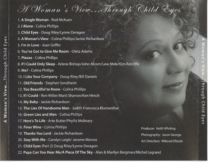 Cd richardson  jackie   woman's view through child eyes inlay