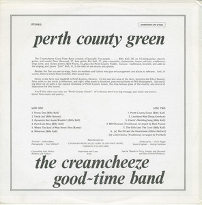 Creamcheeze goodtime band   perth county green opened back