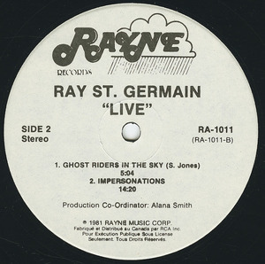 Ray st. germain   live label 02