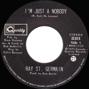St. germain  ray   i'm just a nobody bw keep on smilin' %282%29