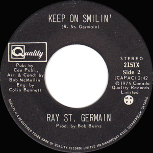 St. germain  ray   i'm just a nobody bw keep on smilin' %281%29
