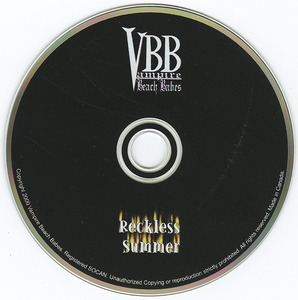 Cd vampire beach babes   reckless summer cd