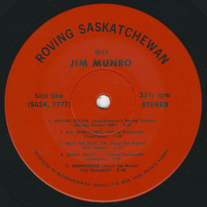 Jim munro   roving saskatchewan label 01