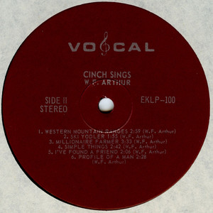 Arthur  wayne cinch   cinch sings %282%29