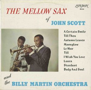 Billy martin and john scott   the mellow sax of john scott front