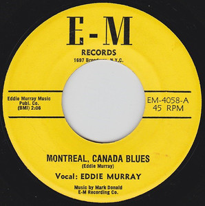 Murray  eddie   montreal  canada blues bw stepping high dance %281%29