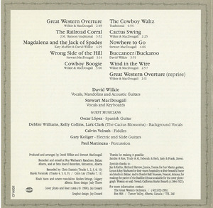 Cd great western orchestra   wind in the wire back